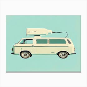 Fantasy Car Bus Canvas Print