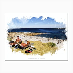 Clovelly Beach, Sydney, New South Wales Canvas Print