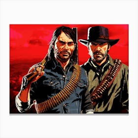 Red Dead Redemption 2 1 Canvas Print