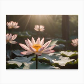 Lotus Flower 14 Canvas Print