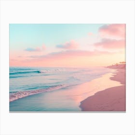 California Dreaming - Coastal Charm Canvas Print