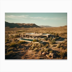 Desert Home Canvas Print