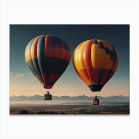 Hot Air Balloons 2 Canvas Print