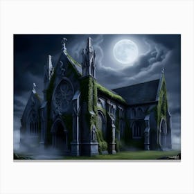 Gothic Church 1 Canvas Print