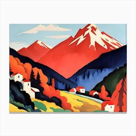 Switzerland Canvas Print