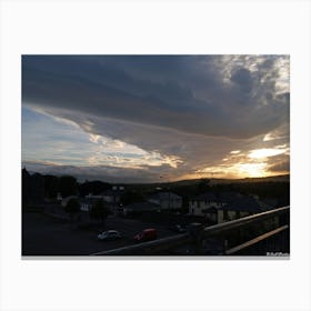 Sunset Over Killorglin Canvas Print