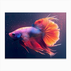 Siamese Catfish 8 Canvas Print