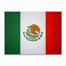 Mexico Flag Canvas Print