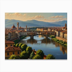 Florence City 2  Canvas Print