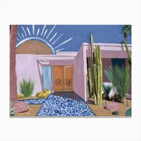 Happy Palm Springs Canvas Print