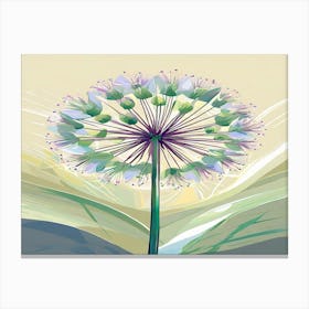 Allium 26 Canvas Print