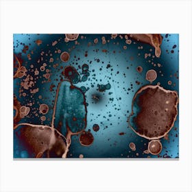 Dance Of Spots Canvas Print