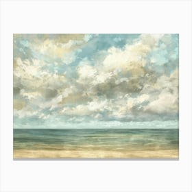 Cloudy Sky 10 Canvas Print