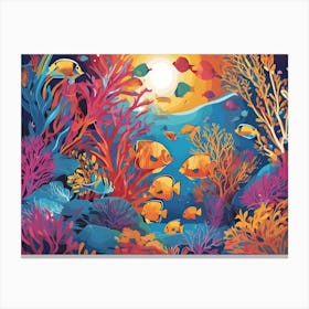 Under The Sea 16 Canvas Print