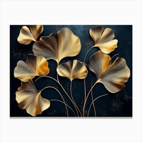 Ginkgo Leaves 15 Canvas Print