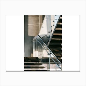 Glass Staircase Canvas Print