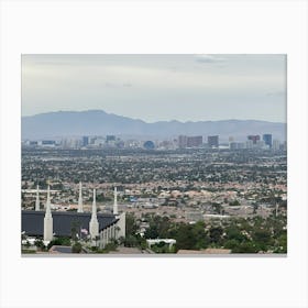 Las Vegas Skyline 1 Canvas Print