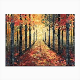 Autumn Path 7 Canvas Print