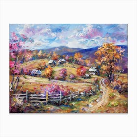 Autumn Landscape 15 Canvas Print