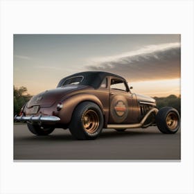 Funny Car Canvas Print