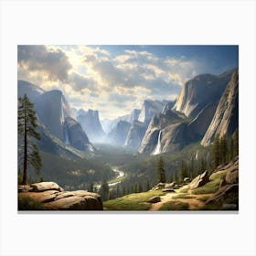 Yosemite Valley 2 Canvas Print