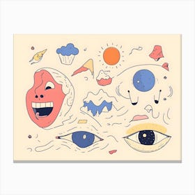 Doodles Canvas Print