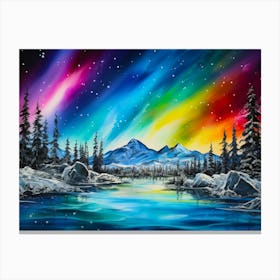 Aurora Mirage Canvas Print