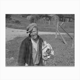 Drunken Lumberjack, Craigville, Minnesota By Russell Lee Canvas Print