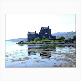 Eilean Donan Castle Scotland 2 Canvas Print