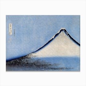 Mount Fuji, Vintage Japanese Art Canvas Print