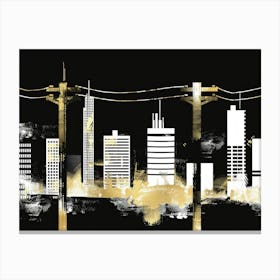 Cityscape Canvas Art 1 Canvas Print