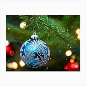 Christmas Ornament 10 Canvas Print