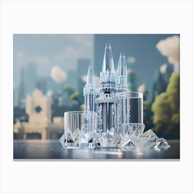 Ice Castle 1 Canvas Print