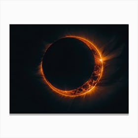 Solar Eclipse 2 Canvas Print