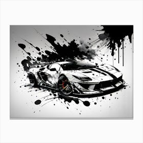 Car Painting 28 Canvas Print