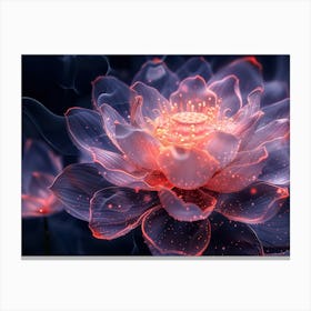 Lotus Flower 28 Canvas Print