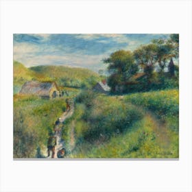 The Mussel Harvest (1879), Pierre Auguste Renoir Canvas Print