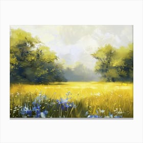 Meadow Painting Canvas Print