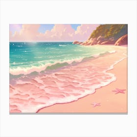 Beach Hd Wallpaper Canvas Print