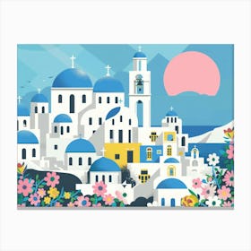 Santorini 19 Canvas Print