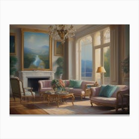 Living Room Canvas Print