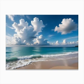 Cloudy Sky Canvas Print