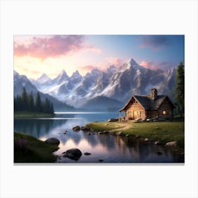 Mountain Reverie 3 Canvas Print
