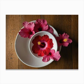 Hibiscus Flower Canvas Print