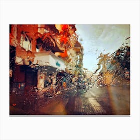 Rainy road 3 Canvas Print
