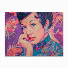 Asian Woman 27 Canvas Print