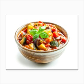 Vegetable Stew In A Bowl 19 Canvas Print