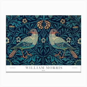 William Morris Prints Birds Landscape Botanical Vintage Canvas Print