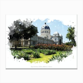 Royal Exhibition Building, Melbourne, Victoria Canvas Print