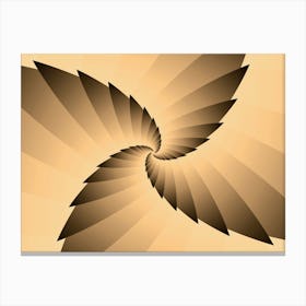 Optial Illusion Abstract Backgorund 2 Canvas Print